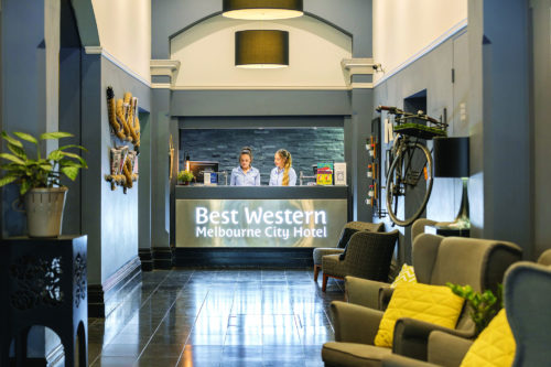 Best Western Melbourne City Lobby